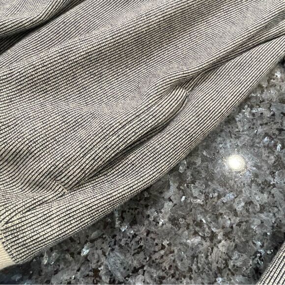 Norm Thompson Quarter Zip Crewneck Sweater L – Retro Knit, Y2K Style - Picture 5 of 10